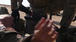 823 EBDS exercise lifesaving medical skills at PSAB