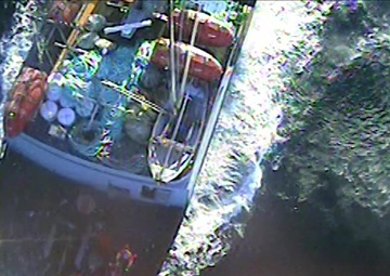 Coast Guard Air Station Port Angeles medevacs man off Canadian-flagged fishing vessel