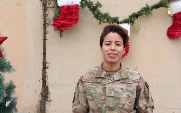 Senior Master Sgt. Valeria Andrade Holiday Shout Out