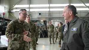 Air Force Senior Leaders Visit Airmen