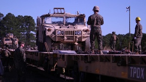 2nd TSB unloads gear after MWX
