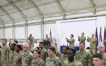 638th ASB Hosts NCO Induction Ceremony for Task Force Warhawk's newest NCOs
