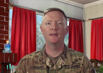 Maj. Paul Shepard Albuquerque, NM Holiday Greeting