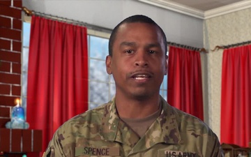 Staff Sgt. Kevin Spence Warfield, VA Holiday Greeting