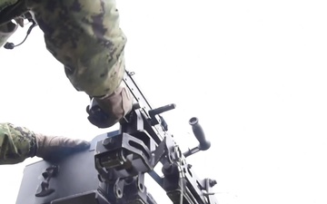 NAVSCIATTS Personnel Conduct M240B Familiarization on Stennis