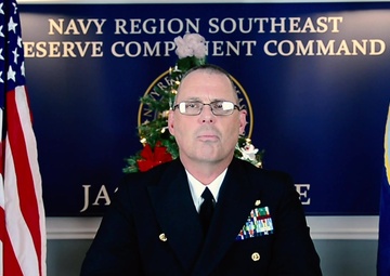 Commander NRSE RCC Jacksonville FLGives a Holiday Greetings to Sailors!