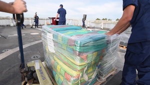 Coast Guard Cutter offloads $312 mil worth of cocaine in San Diego