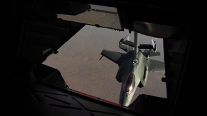 KC-10 Extender Aircrew conducts Aerial refueling