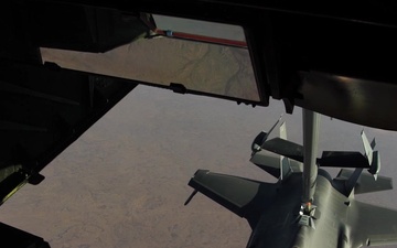 KC-10 Extender Aircrew conducts Aerial refueling