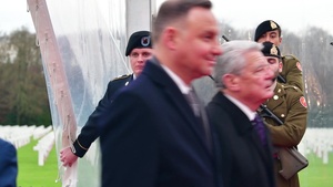 75th anniversary commemoration ceremony of the Battle of the Bulge