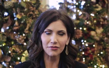 South Dakota Governor Kristi Noem's Holiday Message to the South Dakota National Guard