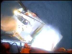 Coast Guard medevacs vessel crewmember 20 miles offshore Port Aransas, Texas