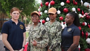LTJG Jenna Misuraca, LT Nicole Kelly-Moore, HN Stephanie Fredrick, LT Ayanna Fitzgerald