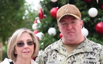 CDR Thomas A. Mays and Kristin Mays