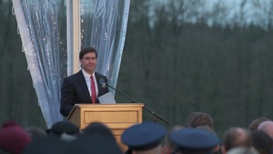 US Secretary of Defense, Dr. Mark T. Esper, Battle of the Bulge '75