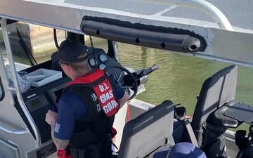 Coast Guard Station Grand Isle conducts safety boardings
