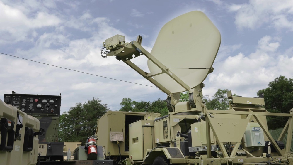 DVIDS Video SNAP Ground Satellite Terminal Time lapse