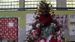 Soldiers wish family and friends Merry Christmas and happy holidays