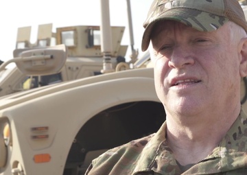 Air National Guard leadership visits ADAB to deliver holiday message