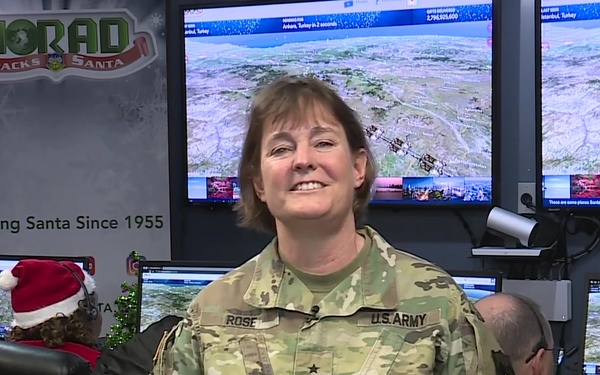 NORAD Tracks Santa Interview with KGO-TV and BG Michelle Rose