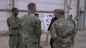 SecAF Visits Service Members in West Africa