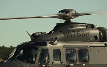 B-Roll - Air Force names newest helicopter ‘Grey Wolf’