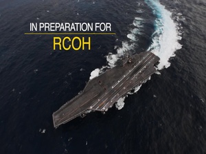 The aircraft carrier USS John C. Stennis (CVN 74) transits the Atlantic Ocean