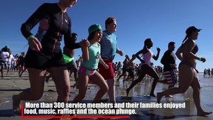 Camp Pendleton patrons dive into 2020 during 5th annual Polar Bear Plunge