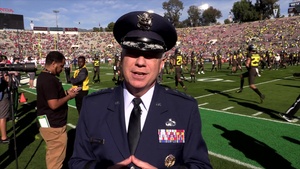 U.S. Space Force Represents at Rose Bowl 2020