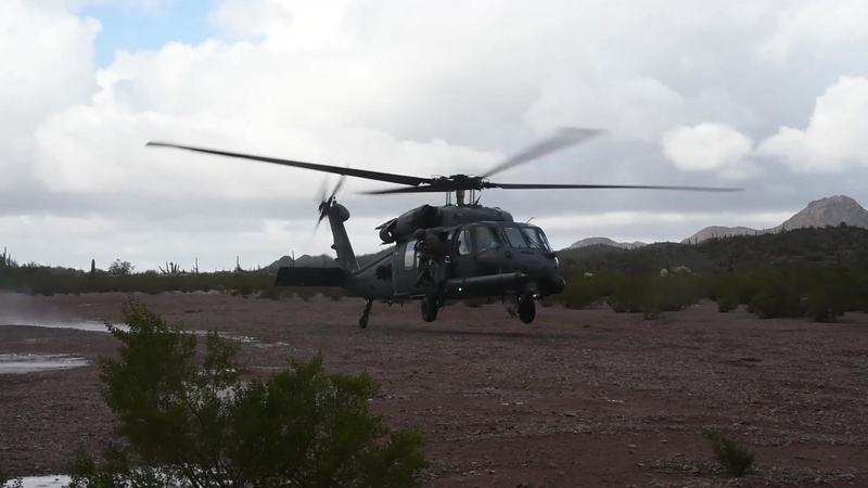 HH-60 assigned to the 55th Rescue Squadron