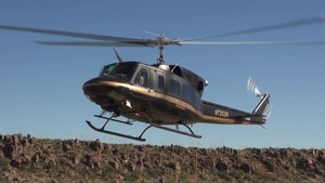 AMO UH-1N Huey operations in Big Bend Sector