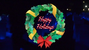 366th Fighter Wing families' holiday shout out video 2019