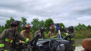 Hurlburt Field firefighters conduct joint training B-Roll Stringer