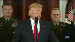 Trump Makes Statement About Iranian Missile Attack