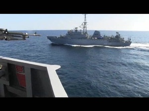 Interaction Between USS Farragut and Russian Navy Ship