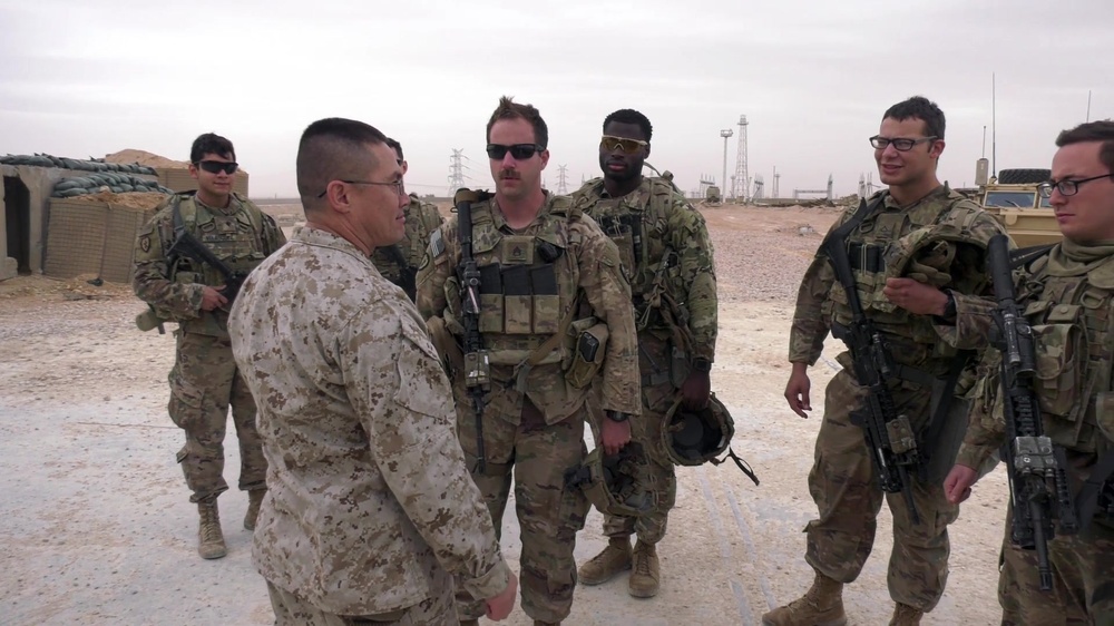 DVIDS - Video - General Seely Visits Troops Fighting ISIS in Iraq