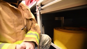 BROLL: 148th FW Firehouse Acquires P-26 Water Tender