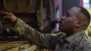 812th Engineer Company Soldiers  conduct convoy operations