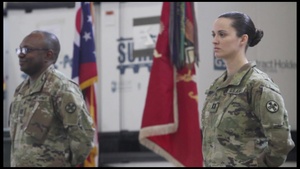 945th Engineer Company Change of Command