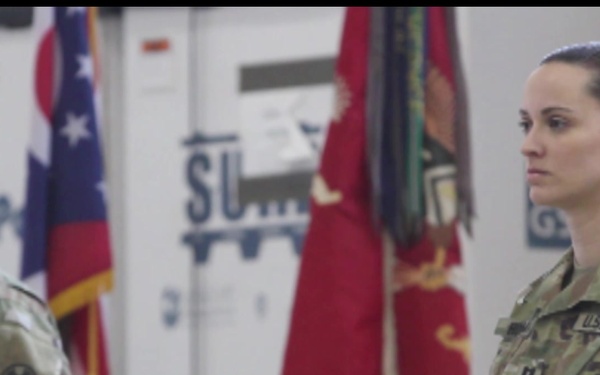 945th Engineer Company Change of Command