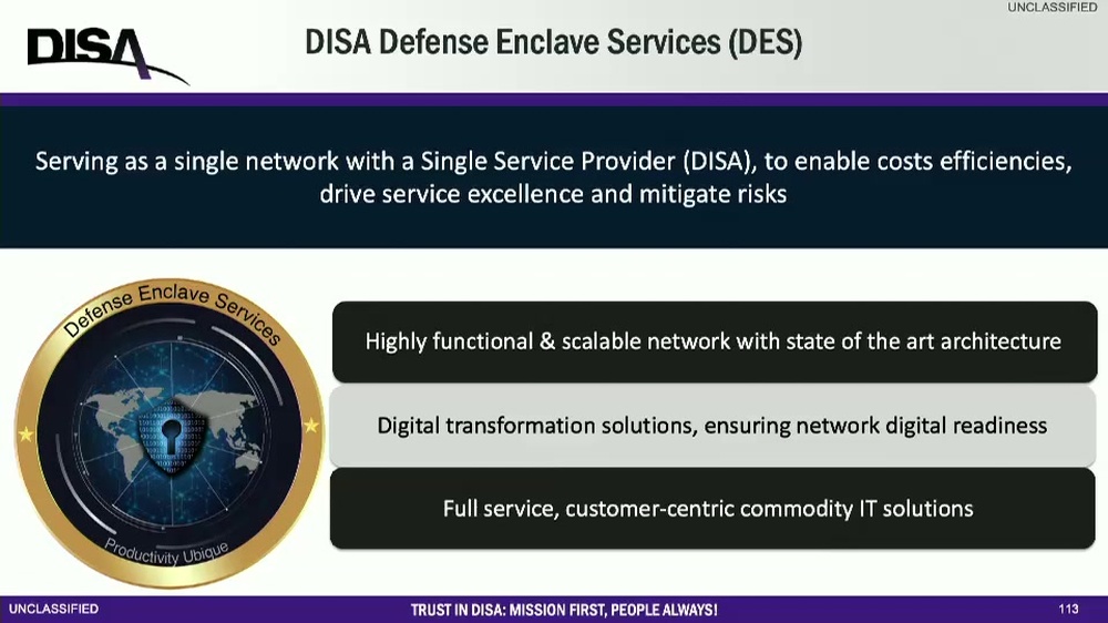 DVIDS Video Fourth Estate Network Optimization DISA 2019 Forecast