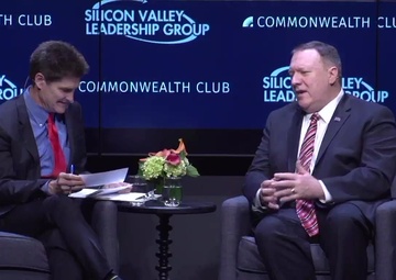 Secretary of State Michael R. Pompeo remarks to the Silicon Valley Leadership Group at the Commonwealth Club, in San Francisco, California