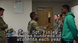 Tech. Sgt. Derwin Finley, Military Training Leader