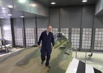 F-15C Gets Heritage Paint Job To Commemorate David R. Kingsley at Edwards Air Force Base