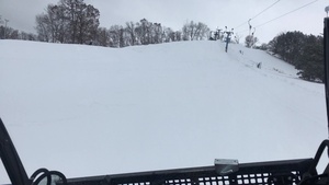 Fort McCoy MWR maintenance crew grooms snow at Whitetail Ridge Ski Area
