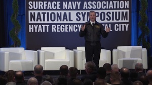 Surface Navy Symposium: The Surface Navy Today Speaker VADM Rich Brown, USN Commander, Naval Surface Forces/Commander, Naval Surface Force, U.S. Pacific Fleet