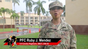 Pfc. Ruby Mendez Sponsorship