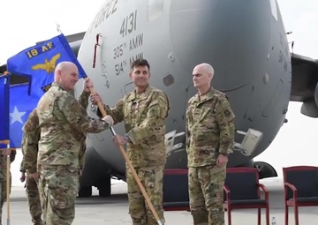 385th Air Expeditionary Group Change of Command