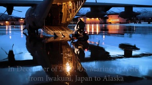 U.S. Marines deliver Christmas by C-130 and snowmobiles to remote Alaskan towns