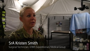 We Built Tent City: SrA Kristen Smith